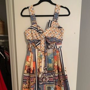 Travel/Italian patterned dress